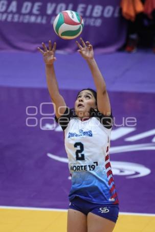 VOLEIBOL . GUERRERAS DE PUEBLA VS GIGANTES