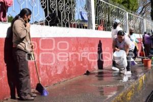 TLAXCALA . FAENA ESCUELA EMILIANO ZAPATA