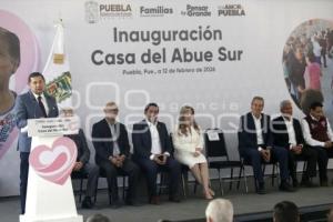 INAUGURACIÓN . CASA DE ABUE SUR