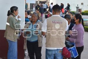 ATLIXCO . ENTREGA TARJETAS BIENESTAR