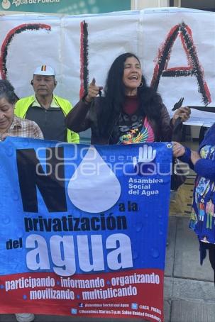 AGUA DE PUEBLA . MANIFESTACIÓN CLAUSURA
