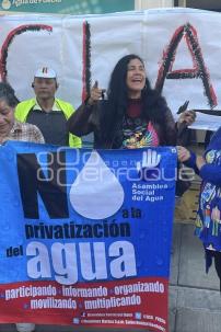 AGUA DE PUEBLA . MANIFESTACIÓN CLAUSURA