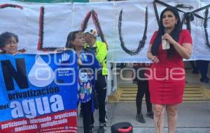 AGUA DE PUEBLA . MANIFESTACIÓN CLAUSURA