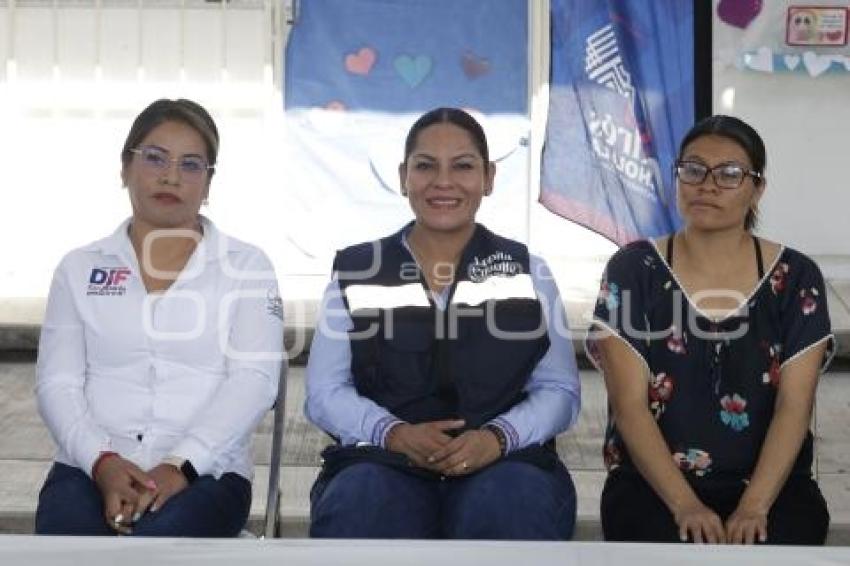 SAN ANDRÉS CHOLULA . ENTREGA DE DOMO