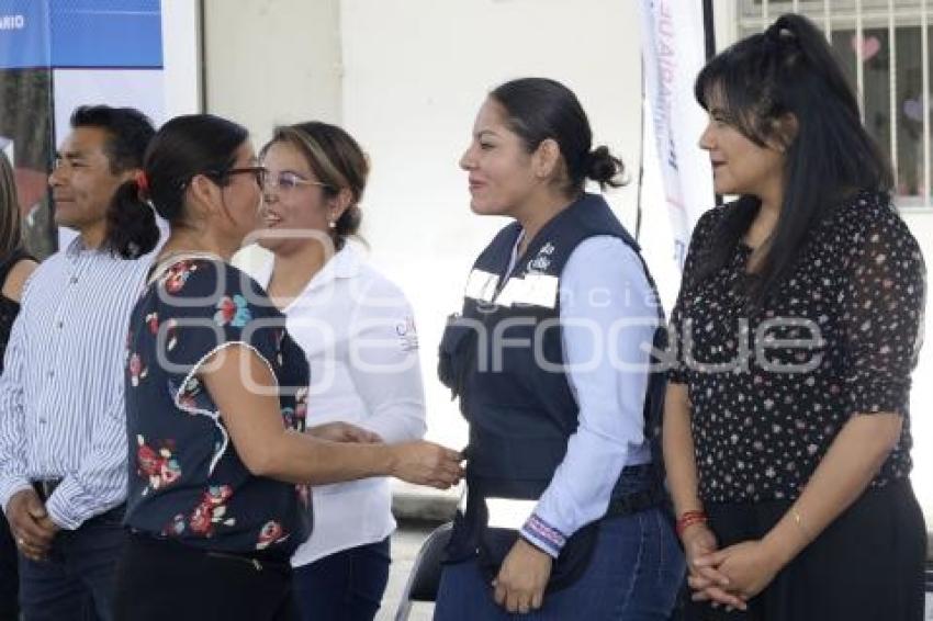 SAN ANDRÉS CHOLULA . ENTREGA DE DOMO