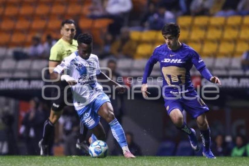 FÚTBOL . CLUB PUEBLA VS PUMAS