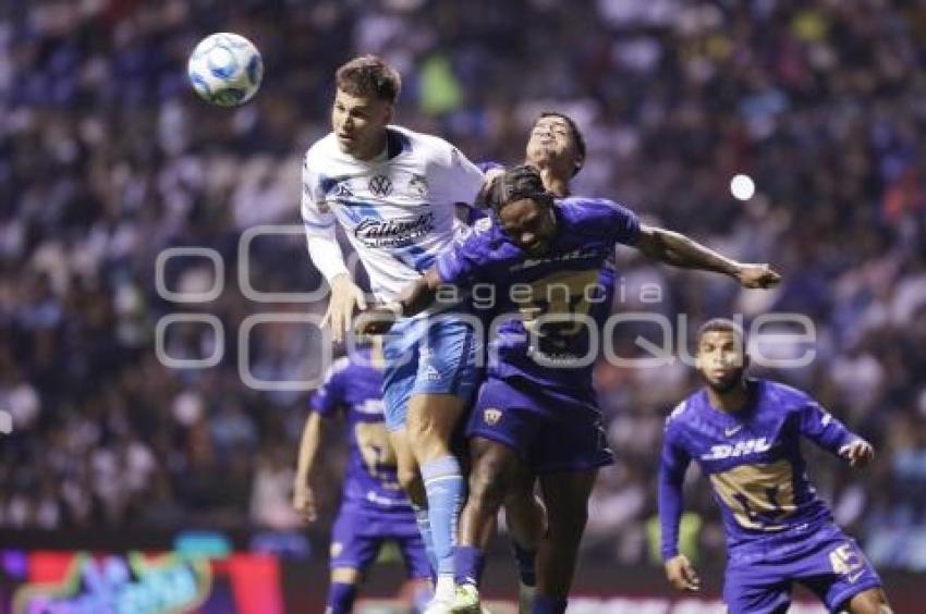 FÚTBOL . CLUB PUEBLA VS PUMAS