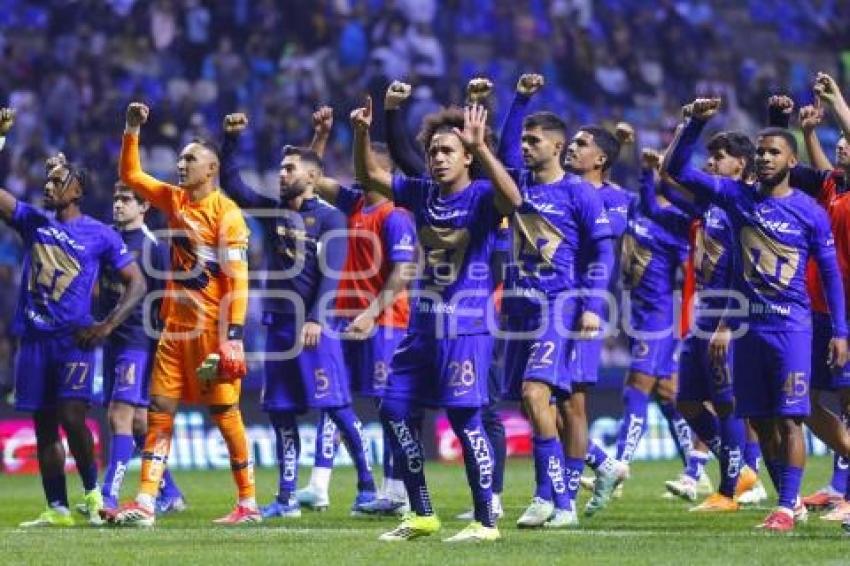 FÚTBOL . CLUB PUEBLA VS PUMAS
