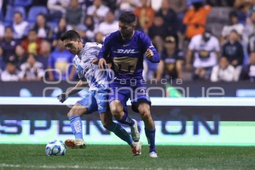 FÚTBOL . CLUB PUEBLA VS PUMAS