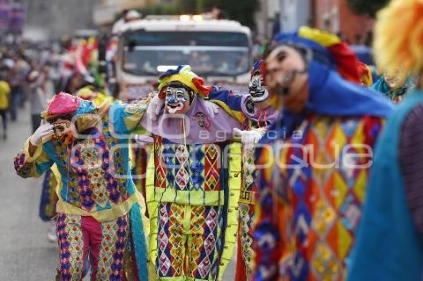 TLAXCALA . DESFILE DE CARNAVAL