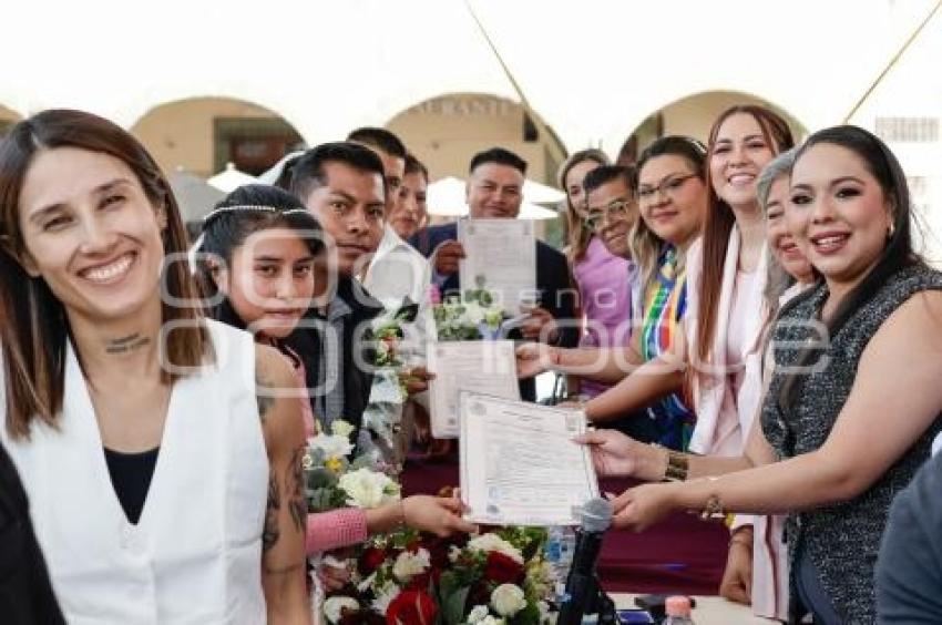 SAN PEDRO CHOLULA . BODAS COMUNITARIAS