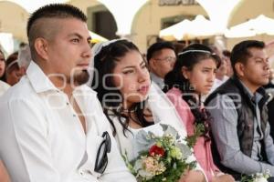 SAN PEDRO CHOLULA . BODAS COMUNITARIAS