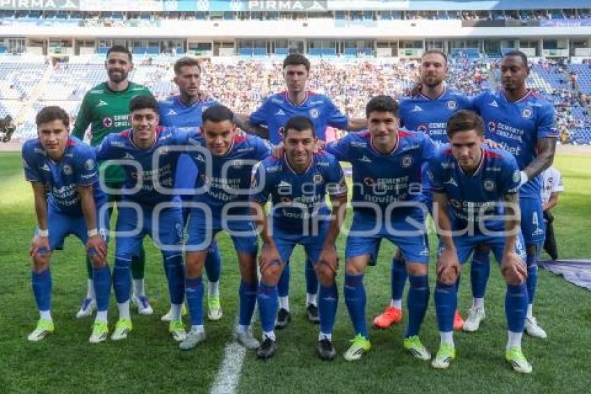 FÚTBOL . CRUZ AZUL VS TIGRES
