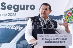 GOBIERNO  ESTATAL  . ENTREGA DE PATRULLAS