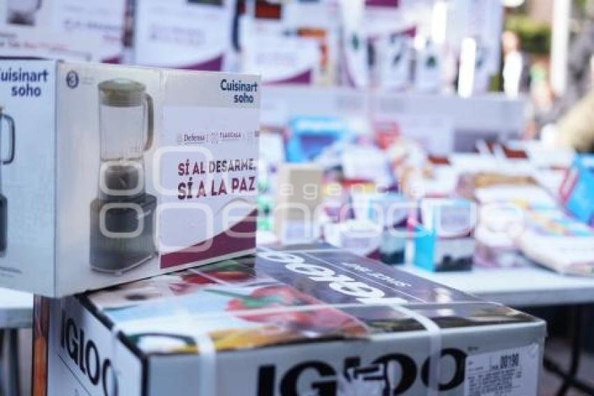 TLAXCALA . DESARME DE ARMAS