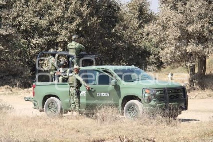 CADÁVERES . SAN PABLO DEL MONTE