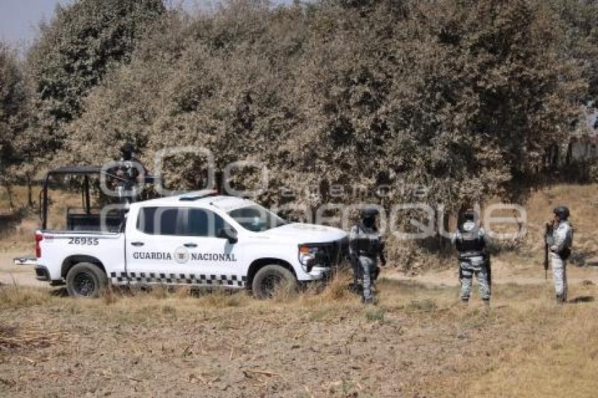 CADÁVERES . SAN PABLO DEL MONTE