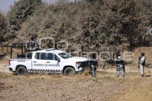 CADÁVERES . SAN PABLO DEL MONTE