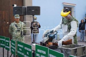 TLAXCALA . DESARME DE ARMAS