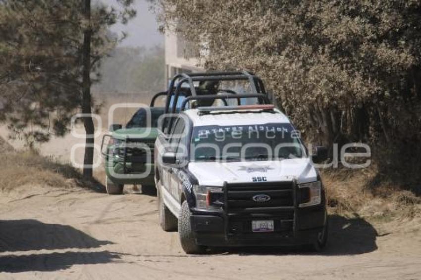 CADÁVERES . SAN PABLO DEL MONTE