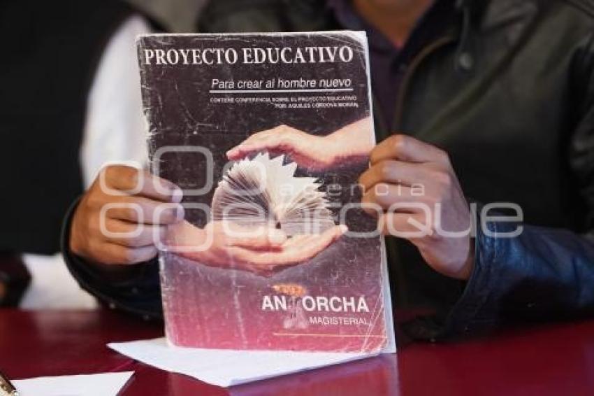 TLAXCALA . ANTORCHA MAGISTERIAL