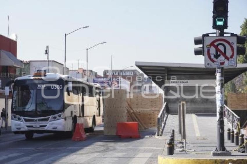 RUTA . ESTACIÓN PASEO BRAVO