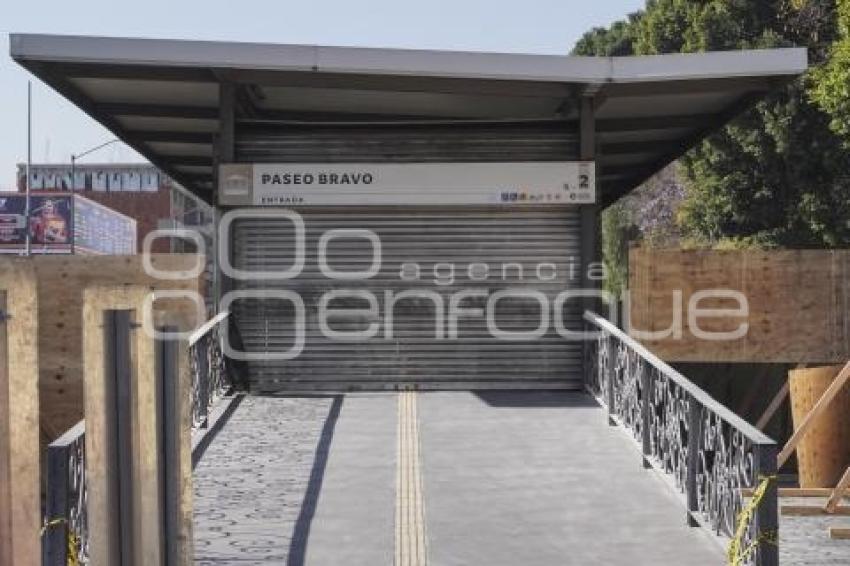 RUTA . ESTACIÓN PASEO BRAVO 