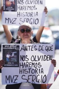 TLAXCALA . MANIFESTACIÓN MÉDICOS VETERINARIOS