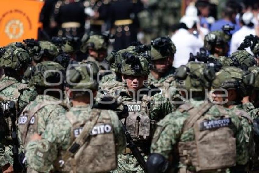 GOBIERNO FEDERAL . ANIVERSARIO EJÉRCITO MEXICANO