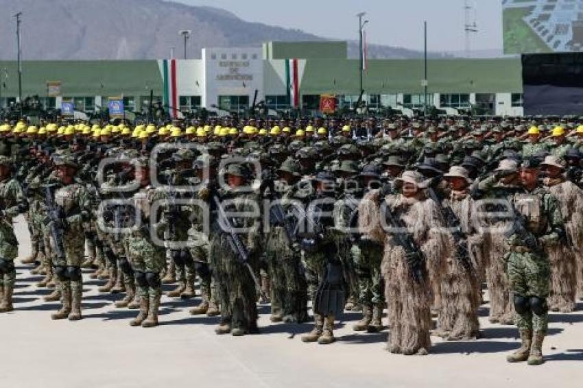 GOBIERNO FEDERAL . ANIVERSARIO EJÉRCITO MEXICANO