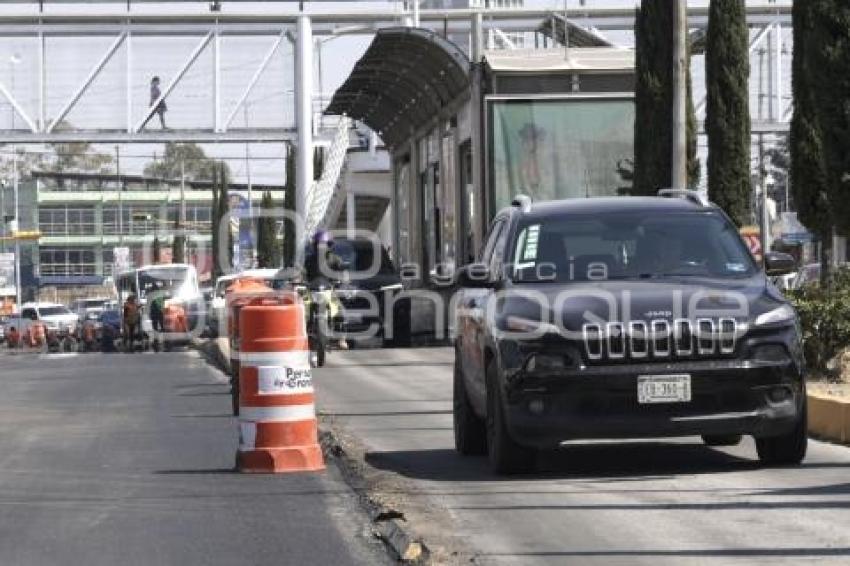 REPAVIMENTACIÓN . BULEVAR ATLIXCO