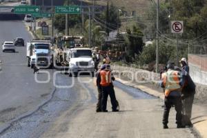 REPAVIMENTACIÓN . BULEVAR ATLIXCO