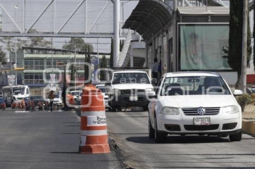 REPAVIMENTACIÓN . BULEVAR ATLIXCO