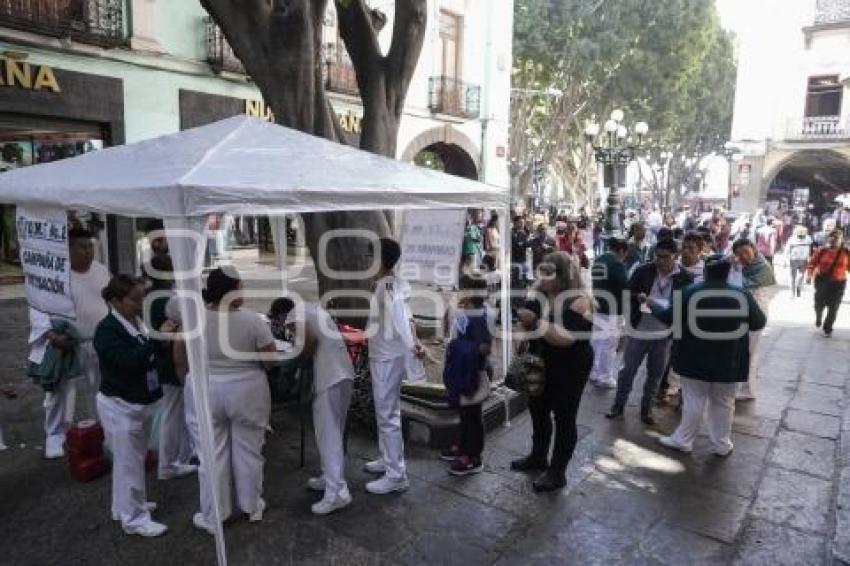 CAMPAÑA DE VACUNAS . SARAMPIÓN