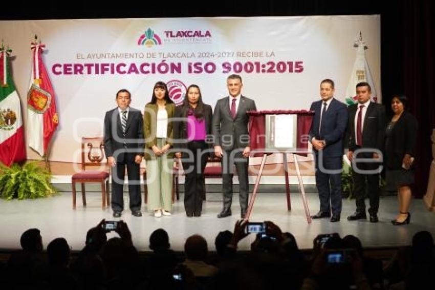 TLAXCALA . CERTIFICACIÓN 9001:2015