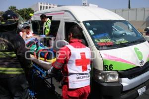 CHOQUE TRANSPORTE PÚBLICO