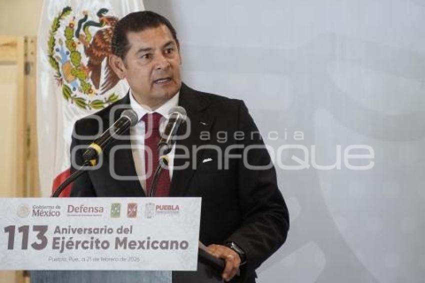 GOBIERNO ESTATAL . ANIVERSARIO EJERCITO MEXICANO