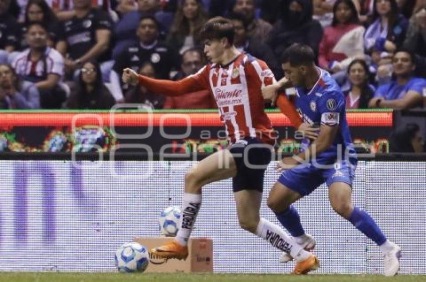 FÚTBOL . CRUZ AZUL VS GUADALAJARA