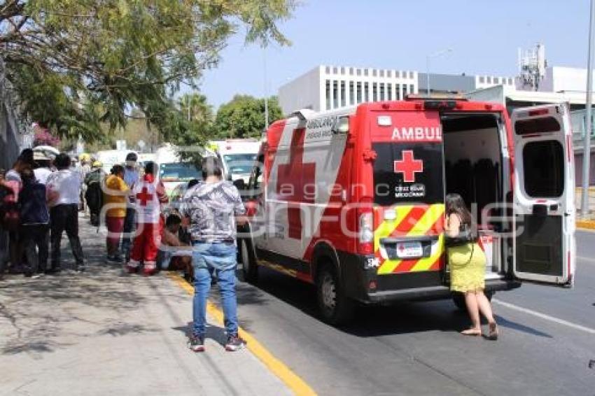CHOQUE TRANSPORTE PÚBLICO