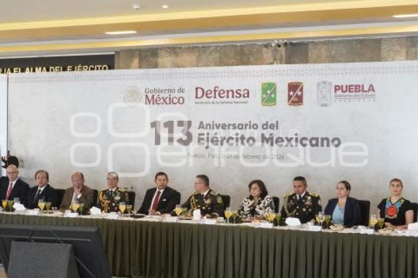 GOBIERNO ESTATAL . ANIVERSARIO EJERCITO MEXICANO