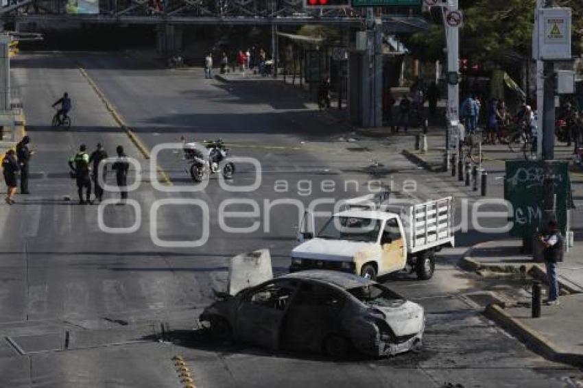 GUADALAJARA . NARCO BLOQUEOS