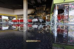 GUADALAJARA . VANDALISMO COMERCIOS