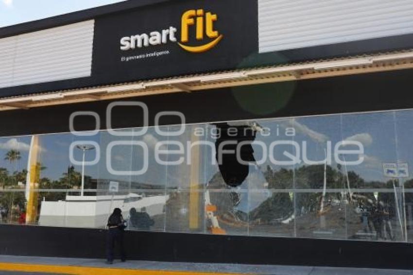 GUADALAJARA . VANDALISMO COMERCIOS