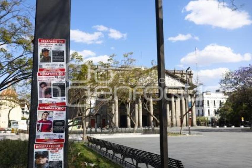 GUADALAJARA . CALLES VACÍAS