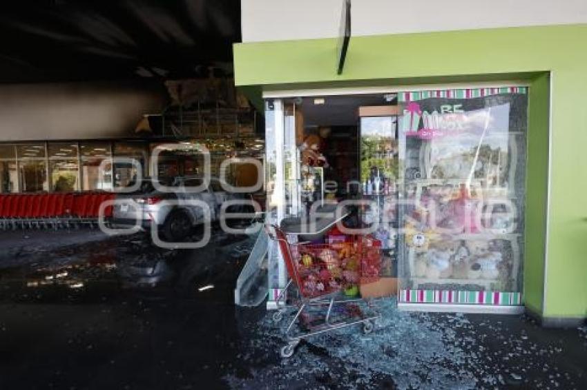 GUADALAJARA . VANDALISMO COMERCIOS