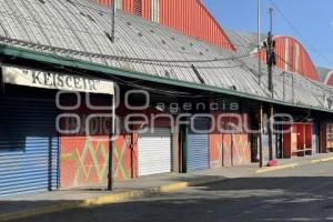 MERCADO MORELOS . CIERRE DE COMERCIOS