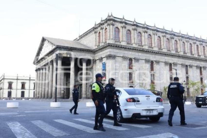 GUADALAJARA . CALLES VACÍAS