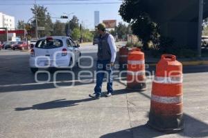 BULEVAR ATLIXCO . REPAVIMENTACIÓN