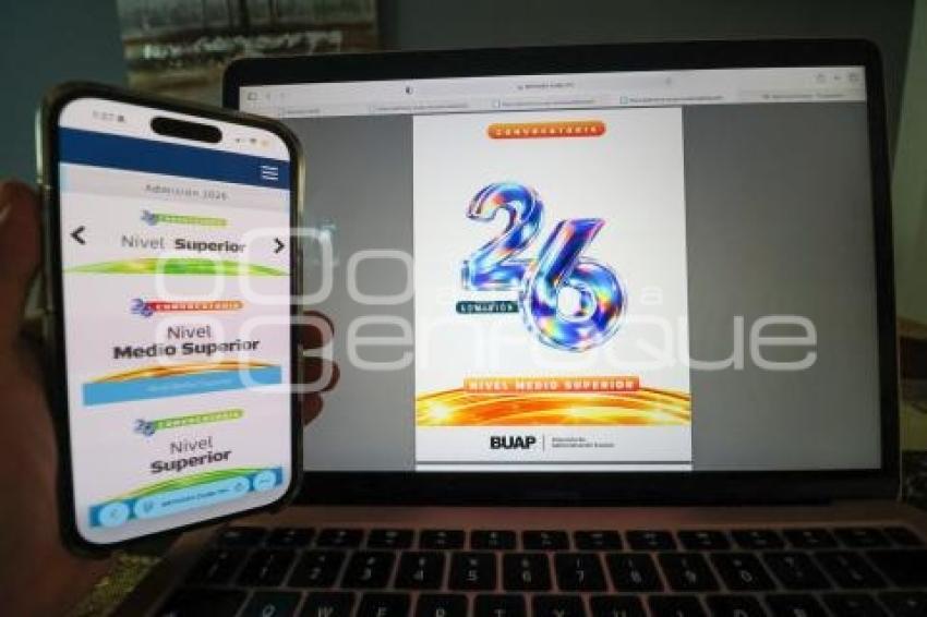 BUAP . ADMISIÓN 2026