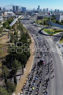 MANIFESTACIÓN 28 DE OCTUBRE . VÍA ATLIXCÁYOTL